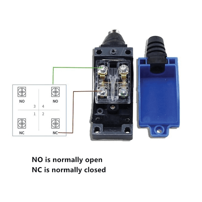 ME-8108 Rotary Adjustable Roller Lever Arm AC Limit Switch
