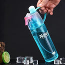 Plastic Mist Spray Water Bottle | Leak-Proof, BPA-Free Hydration for Sports, School, Gym & Outdoors