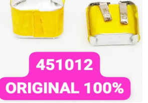 451012 45mAh 3.7V Lithium Polymer Battery