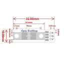 Optical Endstop with 50cm Cable Photoelectric Light Control Optical Limit Switch for 3D Printer