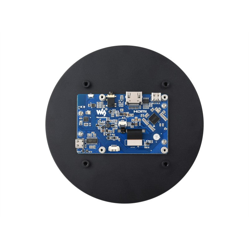 5inch HDMI Round Touch Display, 1080 × 1080, IPS
