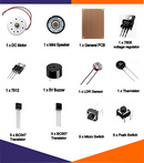 Electronic Components Kit with 200+ Components and Tutorial Book (STARTER KIT)