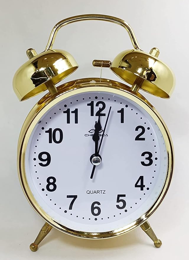 Twin Bell Alarm Clock – Vintage Dial