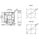 8025 12V DC Cooling Fan