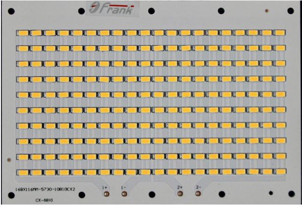 Flood light 100W Warm-White Color 168x116mm