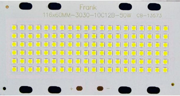 Flood light 50W White Color 116x60mm OD-1.5