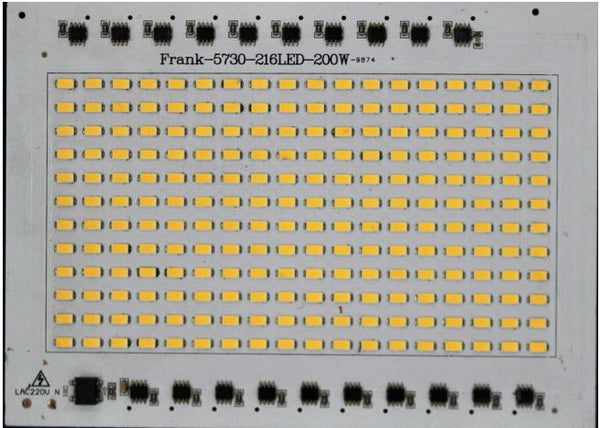 Flood light DOB 200W White Color 180X130mm