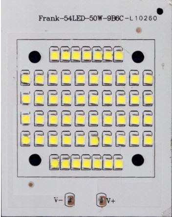 Flood light(Burfi) 50W White Color 70x55mm