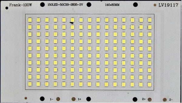 Flood light 100W White Color 140X80mm