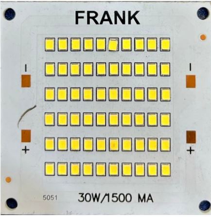 Flood light 30W White Color 70x70mm
