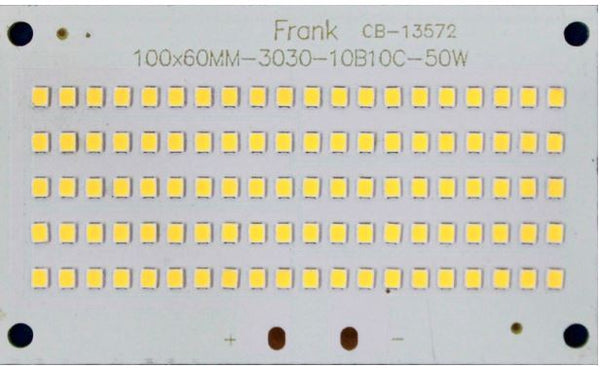Flood light 50W Warm-White Color 100x60mm OD-1.5