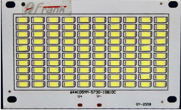 Flood light 50W White Color 64x105mm