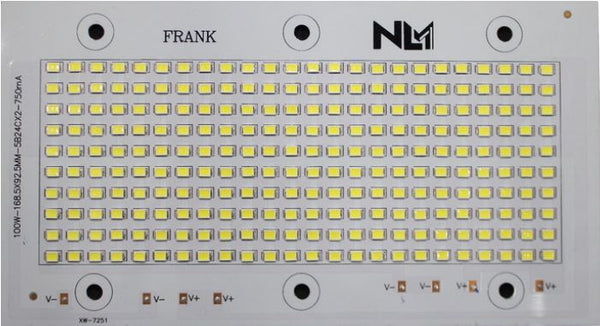 Flood light 100W White Color 168.5x92mm OD-1.5
