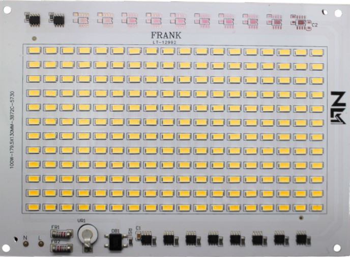 Flood light DOB 100W Pink Color 179.5x130mm OD-1.5