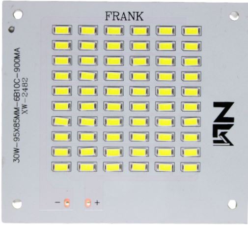 Flood light 30W Warm-White Color 95x85mm