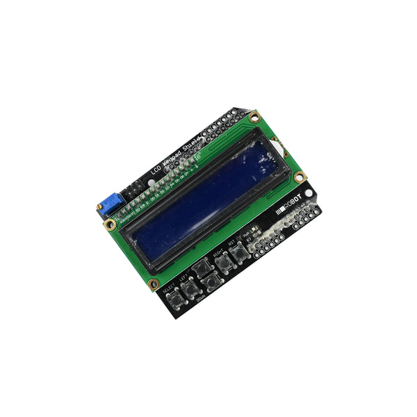 16x2 Blue Backlight LCD Keypad Shield for Arduino