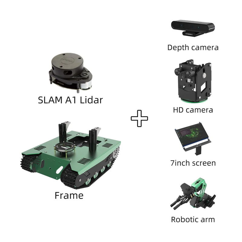 Transbot ROS Robot with Lidar Depth camera for Jetson NANO