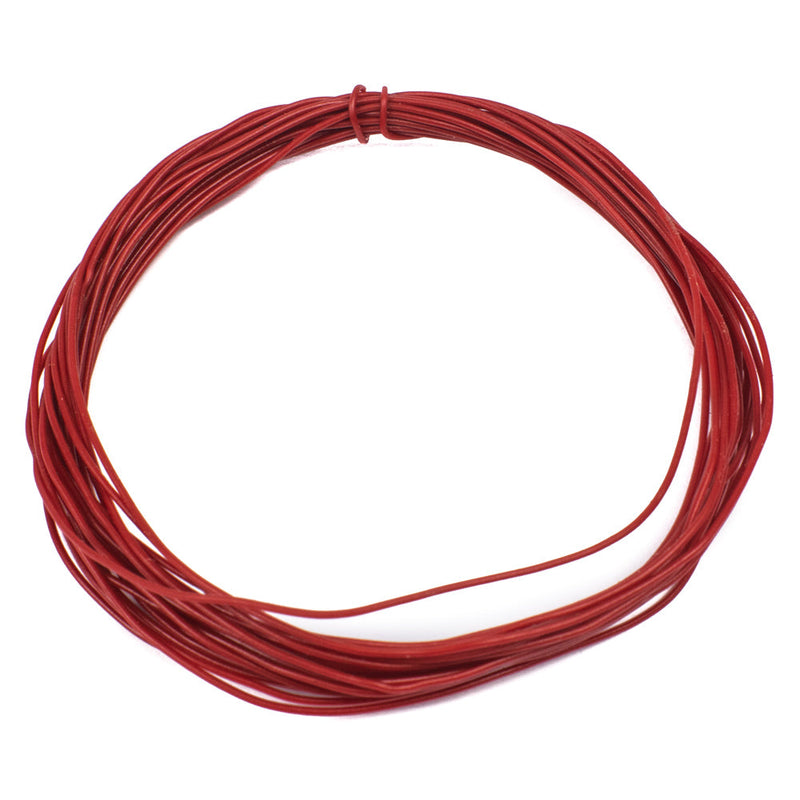 7/42 SWG Multi Strand Gitti Wire 10 Meter - Red