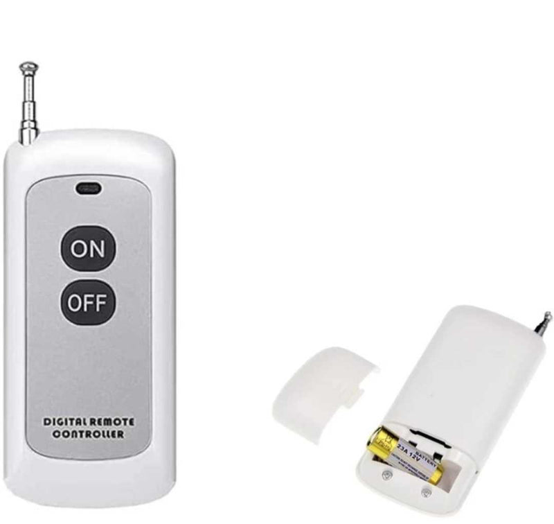 433 MHz Single Channel RF Transmitter Receiver Remote Control Switch for Heavy Loads up to 30A