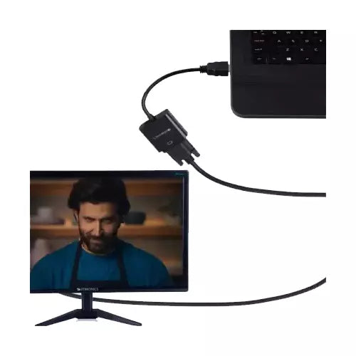 HDMI Male to VGA Female Video Cable Cord Converter Adapter