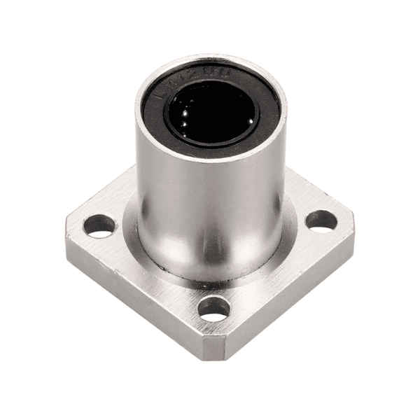 Linear Bearing LMK12UU 12mm Rod Square Flange Linear Bearing for 3D Printer