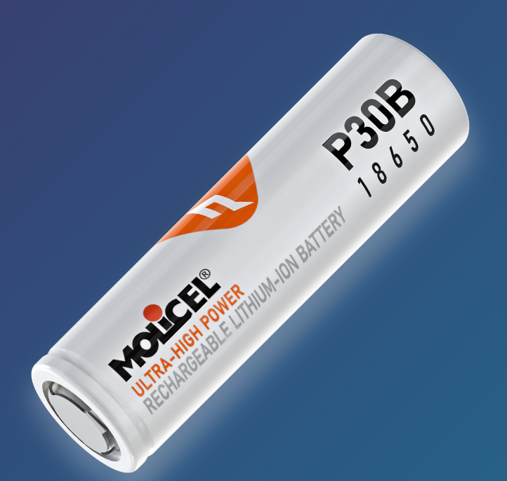 Molicel INR-18650-P30B 3.6V 3.0Ah 36A Lithium Ion Battery