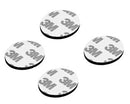 3M 20mm Dia Multipurpose Double Sided Sponge Glue Adhesive Dash pad for GPS – 4Pcs.