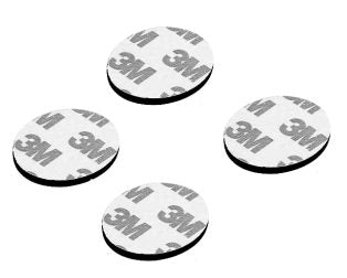 3M 20mm Dia Multipurpose Double Sided Sponge Glue Adhesive Dash pad for GPS – 4Pcs.