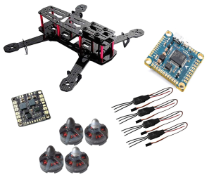 QAV250mm Quadcopter Combo Kit