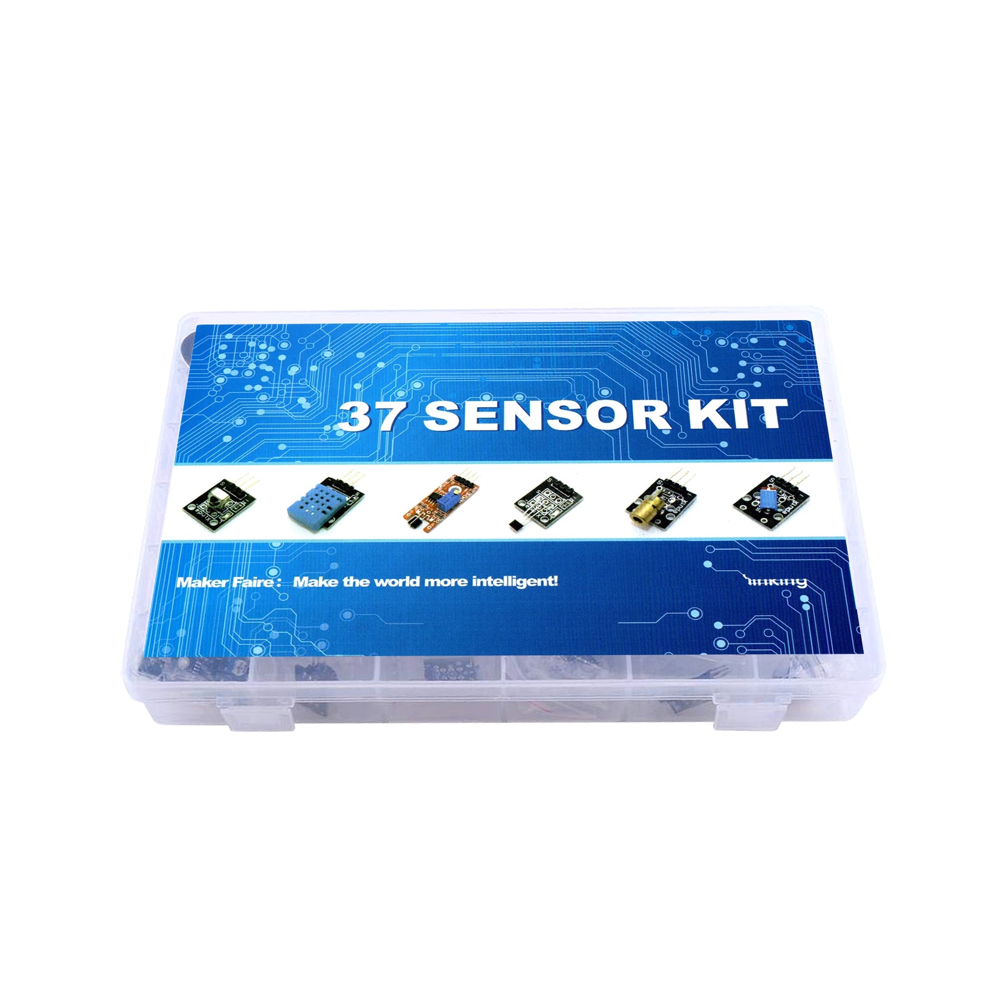 37 in 1 Sensor Kit Compatible with Arduino UNO, NodeMcu, Raspberry Pi,