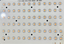 Lens light 72W White Colour 174x119mm