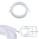 PTFE 4x6mm White Teflon Tube for 3mm 3D Printer Filament - 1 Meter (4mm ID X 6mm OD)