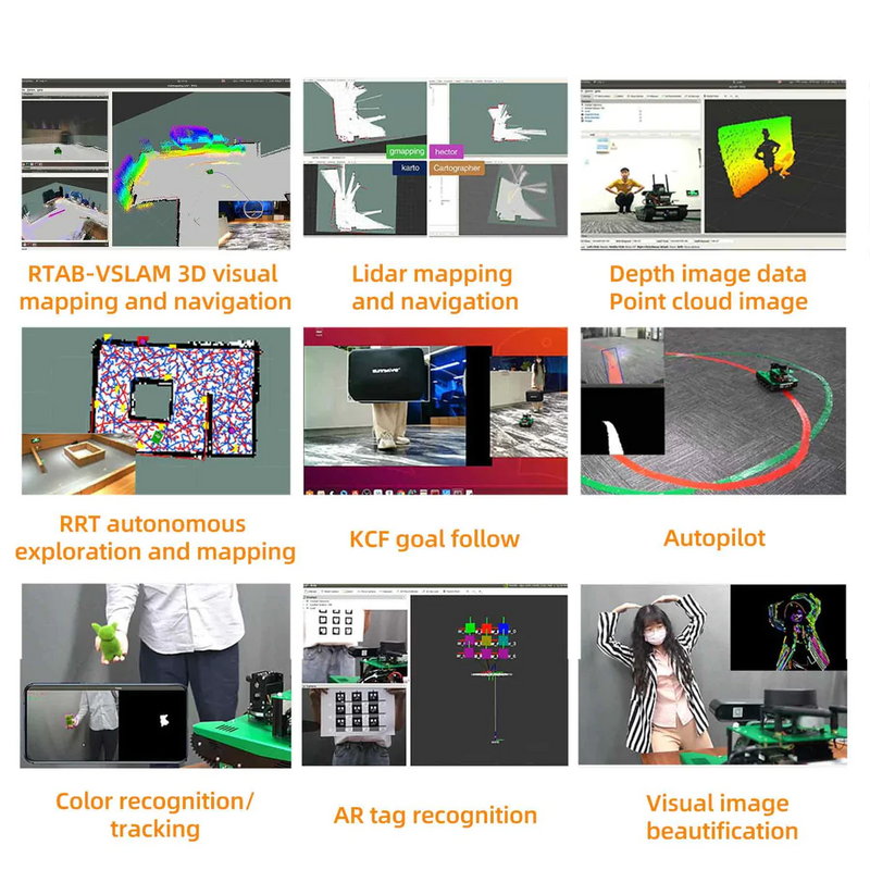 Transbot ROS Robot with Lidar Depth camera for Jetson NANO