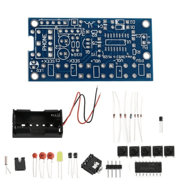 76MHz-108MHz Wireless Stereo FM Radio Kit