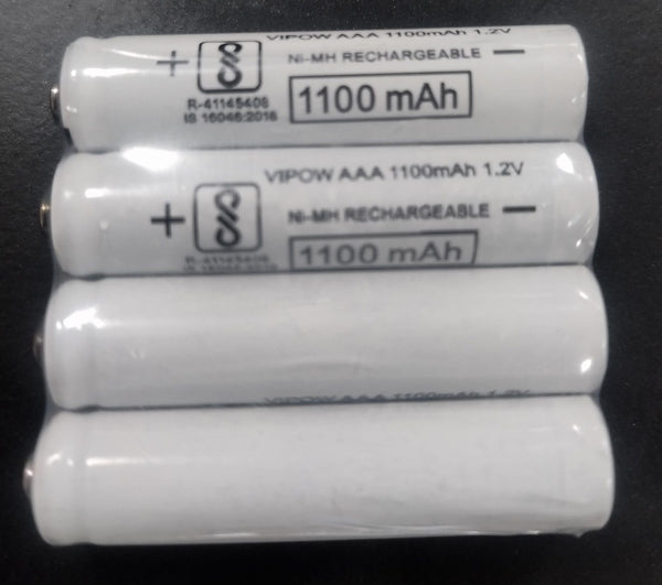 Vipow AAA 1100mAh 1.2v Ni-Mh Rechargeable Battery