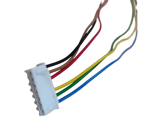 2.54mm 7 Pin JST Connector with 6 Wire