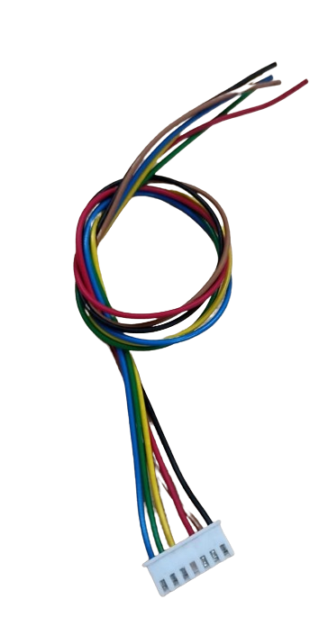 2.54mm 7 Pin JST Connector with 6 Wire