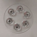 Polycarbonate Lens for 6 LED Base Plate