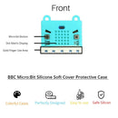 BBC Micro:Bit Silicone Soft Cover Protective Case (Light Blue) for Micro:Bit V1 & V2