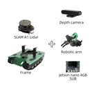 Transbot ROS Robot with Lidar Depth camera for Jetson NANO