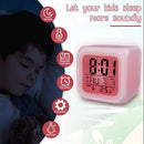 Digital Smart 7 Color Change Digital LED Alarm Clock