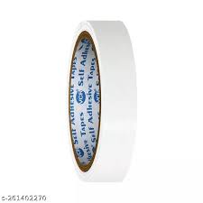 18mm Polyester adhesive tape Milky White color (50 meter)