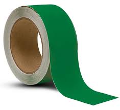 17mm PVC tape fine quality Green color-15 Meter