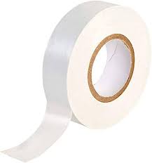 17mm PVC tape fine quality White color-25 Meter
