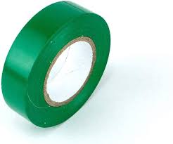 17mm PVC tape fine quality Green color-25 Meter