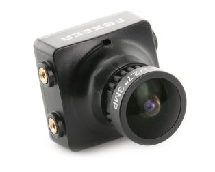 Foxeer HS1190 2.8mm 600TVL CCD OSD NTSC/PAL IR Block/IR Sensitive FPV Camera with Bracket Black PAL