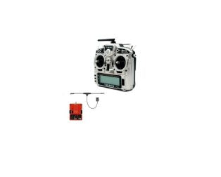 FrSky Taranis X9D Plus 2019 Digital Telemetry Drone Remote Control with R9M 2019 Module and R9MX Receiver- (Silver Colour)