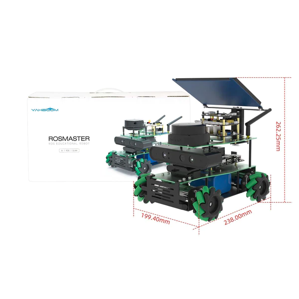 ROSMASTER X3 ROS Robot with Mecanum Wheel