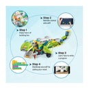 makerzoid 200-in-1 Programmable Robotics Kit DIY Robotics Kit With 200+ Projects  STEM Learning Robot Kit For Kids Programmable Robot Kit Build the Future, One Robot at a Time