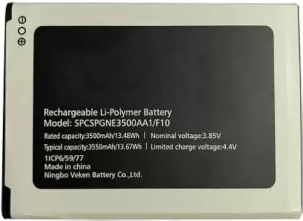 GEE F10/SPCSPGNE3500AA1 2000mAH Lithium Polymer battery